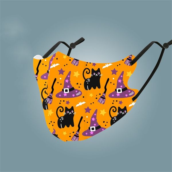 

suitable for andmask funny print mask washableface mask nose cover suitable for official outdoors#876, Black