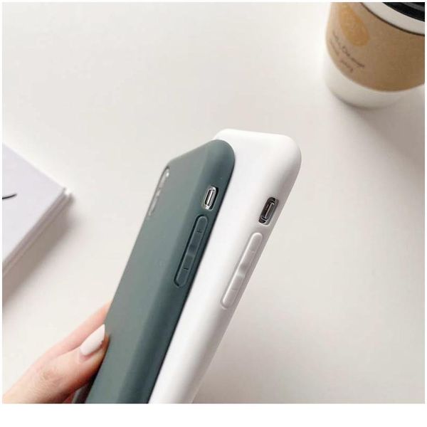 

phone case for iphone 11 pro max xr x xs max matte soft luxury cover for iphone se 6s wmthdr