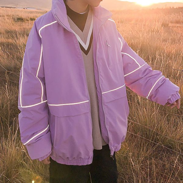 

2021 men's cotton quilted -autumn new style cotton-quilled jacket male youth oq0a, Black