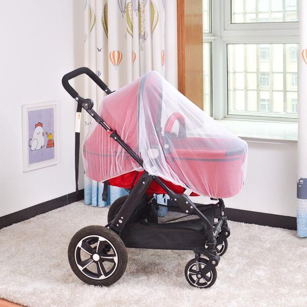 

summer mosquito net baby stroller pushchair mosquito insect shield net safe infants protection mesh stroller accessories 150cm