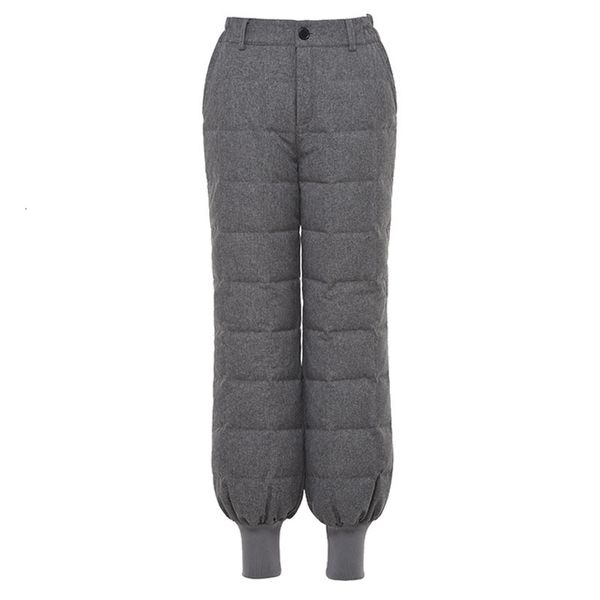 

2021 new 90% down ladies' ultra light wind-proof, breathable sports casual women's elastic pants, Black;white