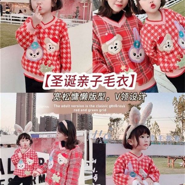 

lovely autumn 2020 parent winter lmt2121 child christmas sweater children's nqlr, Blue