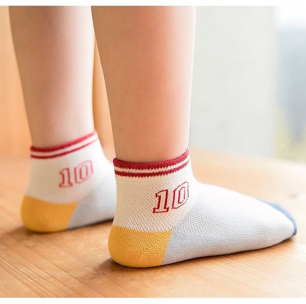 

sxrv4 лето хлопок голову бескостного детские дети sockschildren носки детей sockssewing спортивные сетки спортивные носки 5 pairs3-5-7-9-12, Black