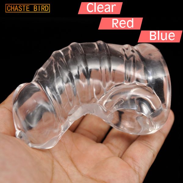 

задержанный мужской flex tpr мягкая целовая cage cage a344