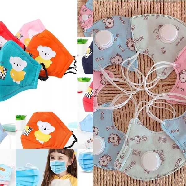 

face mask pure breather filter valve washable cotton reusable children dustproof smo ti28 dy2s