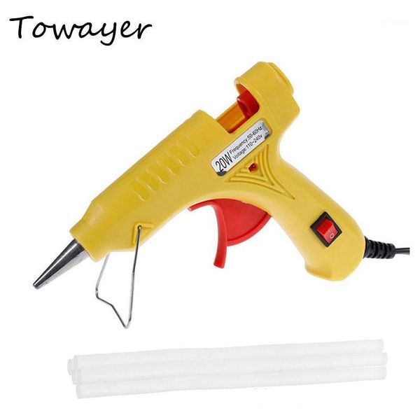 

melt glue gun industrial mini guns thermo electric heat temperature tool with 7mm x 200mm glue stick1