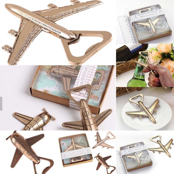 

opener bottle antique wedding plane shape beer gift party favors kitchen aluminum alloy airplane openers
