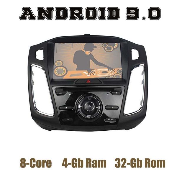 

car dvd player android 9.0 gps multimedia radio for focus 2021 with px5 octa core 4+64gb auto stereo headunit dsp