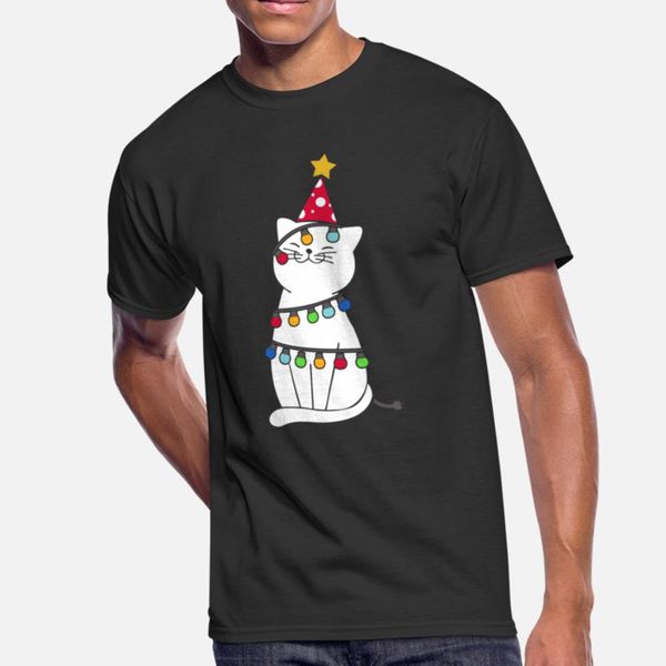 

christmas cat lightchain merry xmas santa claus t shirt leisure hiphop sports tracksuit hoodie sweatshirt
