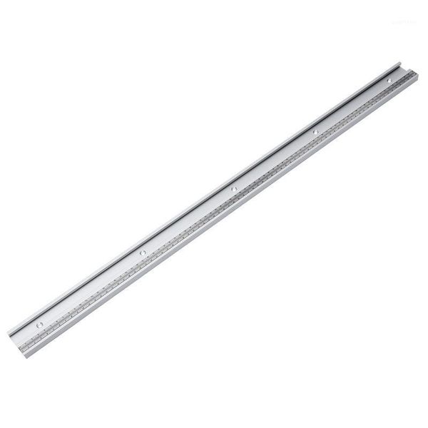 

400-1220mm aluminum alloy t-track t-slot miter track with slide metric ruler scale for table saw router table woodworking tool1