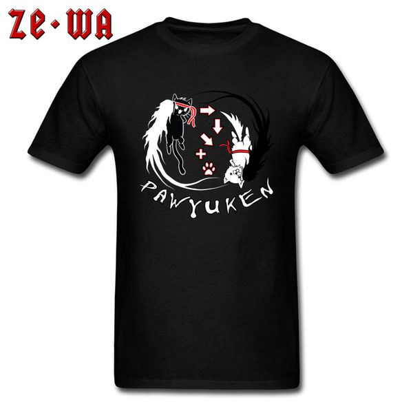 

novely paw yuken black and white cat yin yang taekwondo comic anime fashion summer sweatshirt hooded sweatshirt hoodie men t shirt