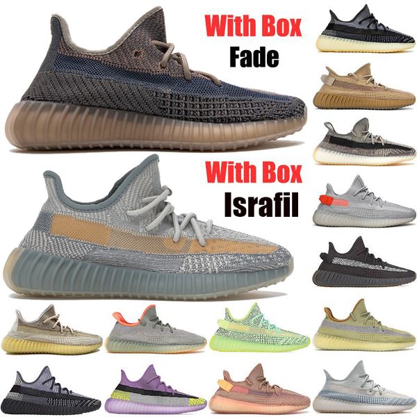 

with box v2 mens trainers fade israfil cream white cinder black static reflective running shoes asriel carbon women sport sneaker