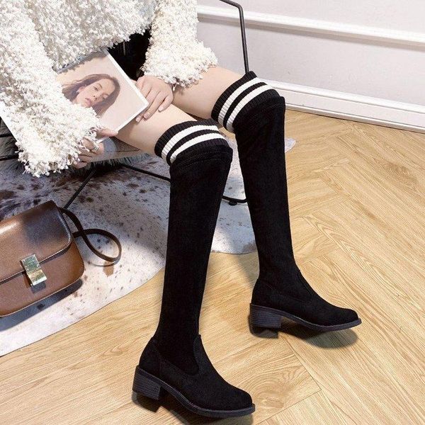 

2020 autumn and winter new plus size short boots martin boots embroidered ethnic style wedges casual women's, Black