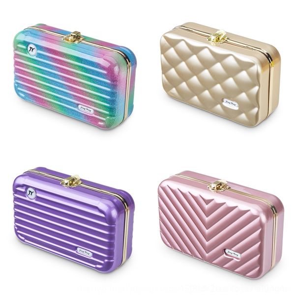 

9fuao new aluminum alloy frame storage storage bagcosmetic cosmetic bagbag multi-functional 9snig pc aluminum frame box wash box overnight h