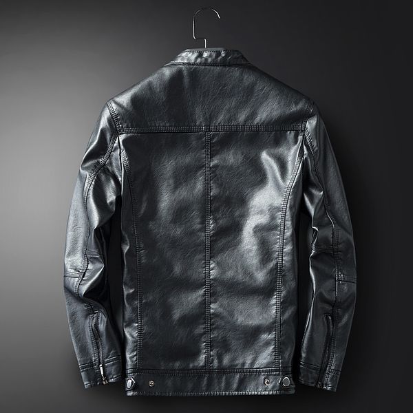 

2021 men jackets male jacket from men's leather clothes arrive new bl7p, Black