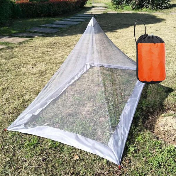 

tents and shelters portable camping triangle mosquito net anti-insect travel tent outdoor supplies bed anti mesh