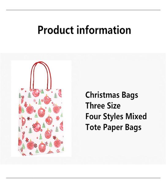

stobag 12шта простой рождественская ручек сумка партия конфета печенье пакет tote подарки сумка cake snack food декорирование bbyfkv sweet07