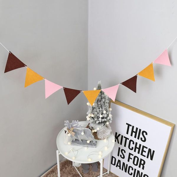 

баннер вымпелы флаги свадьба рождество ханг браун non woven бантинг хаки украшения supplies day party день рождения гарленд bbydhw wrhome