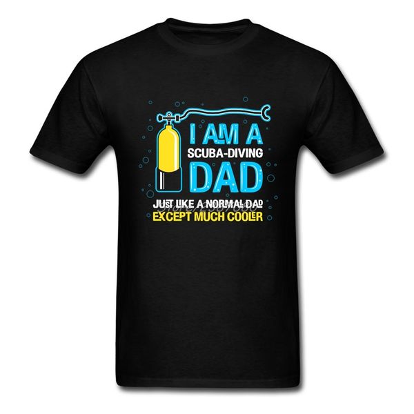 

i'm a scuba dive dad t shirt custom short sleeve t-shirt men family 3xl t shirts sport hooded sweatshirt hoodie
