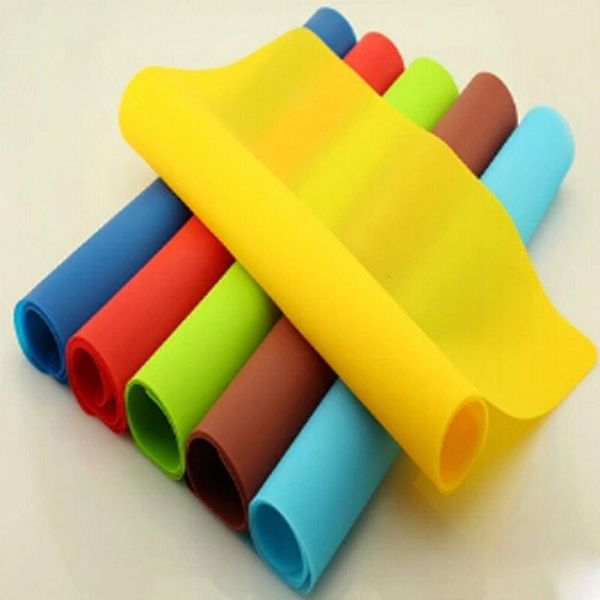 

table protector 6 colors silicone baking mat non stick pan liner placemat