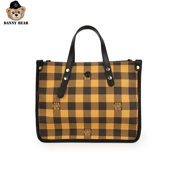 

danny bear plaid bear series women handbag causal vogue crossbody bag dtb9916009