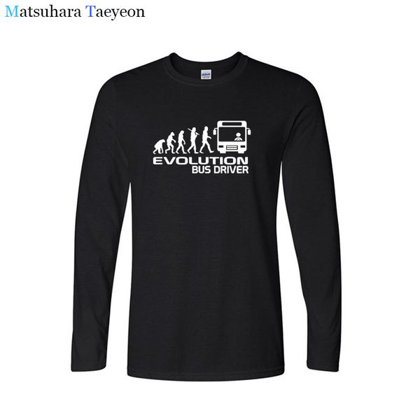 

new fashion evolution of a bus driver funny hip hop long sleeves tshirt causal o neck plus size sport hooded sweatshirt hoodie men t shirt