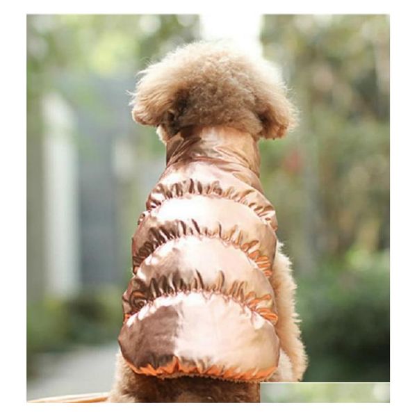 

winter pet clothes windproof dog vest down jacket padded puppy small dogs clothes warm chihuahua outfit vest yorkie apparel pet id8tk