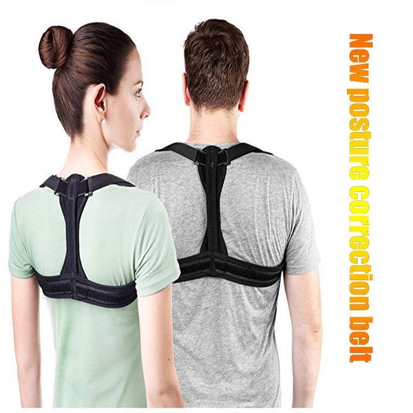 

anti-kyphosis correction belt, back correction belt, posture invisible shoulder belt, Black;blue