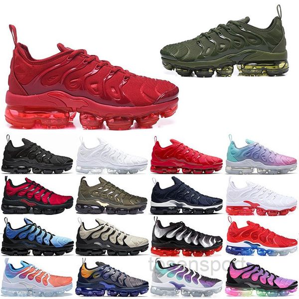 

tn plus casual shoes for men women black speed red white anthracite ultra white black 2019 designer sneakers 6u-q