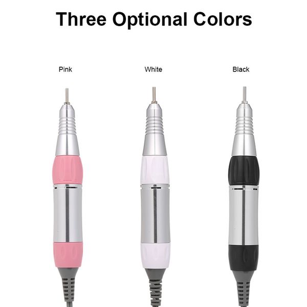

electric nail drill pen portable nail drill machine nail polisher handpiece for manicure pedicure handpiece grinder for acrylic gel nails