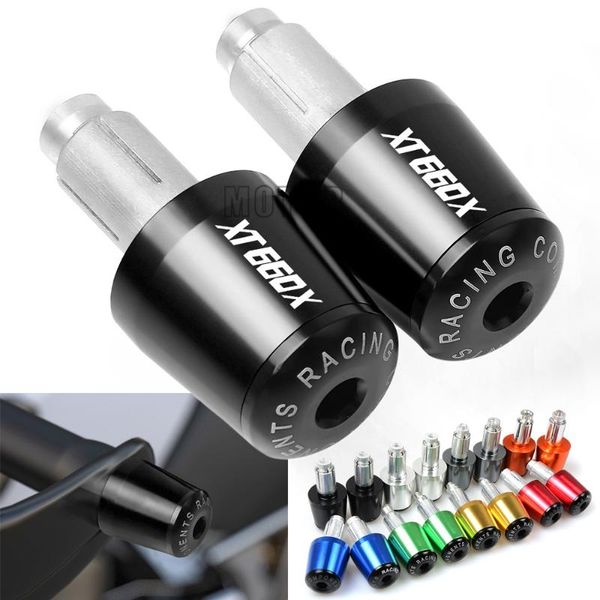 

for xt660x 2004-2020 xt660 xt 660 x 660x motorcycle 7/8"22mm aluminum handlebar grips cap handle bar ends plugs cover