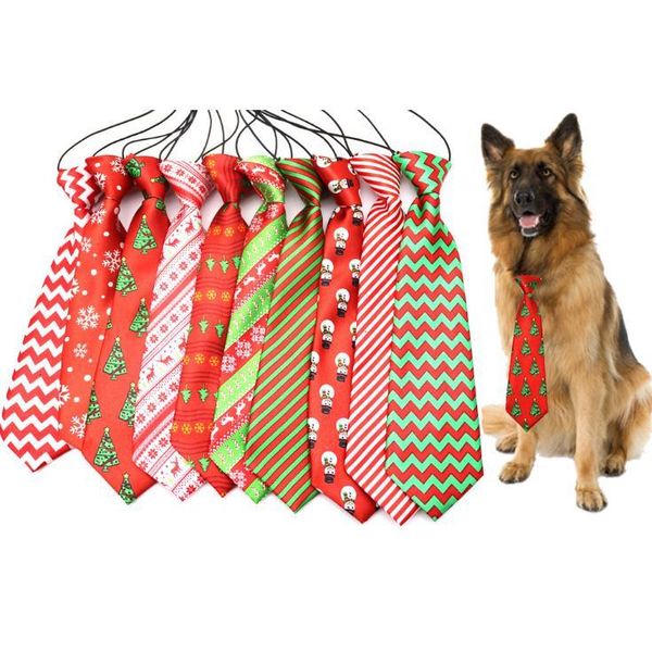 

large dogs ties neckties for polyester silk dress up neck tie dog grooming supplies 30 colors medium big pet sn1579