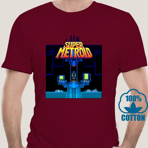 

0479d men tshirt super metroid it begins here cool printed t-shirt tees sport hooded sweatshirt hoodie