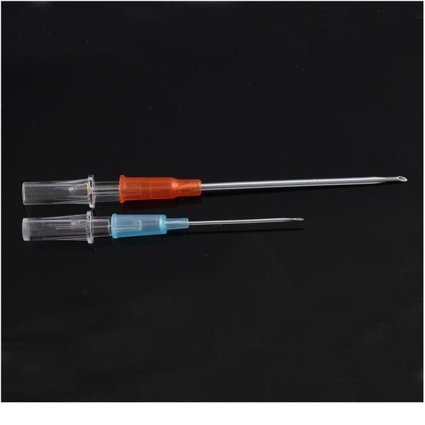

1 pcs steel piercing needles i.v catheter gauge needles sterilised body piercing tattoo needles 14g 16g 18g 20 qylyqn