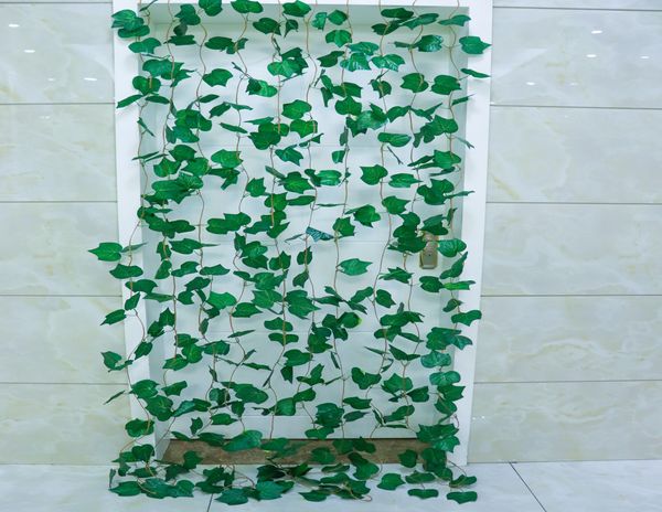 

5 шт. искусственные установки растение 36 шт. лист искусственный цветок шелк виноград листьев висит гирлянды из искусственного винограда сва