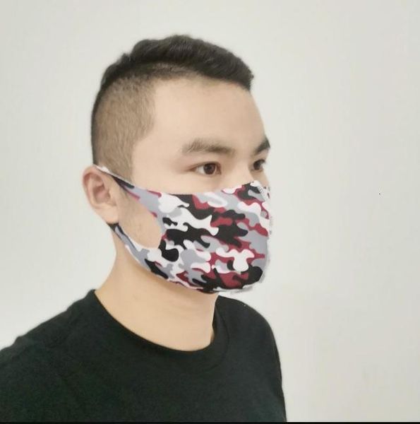 

mouth party anti-dust camouflage mask with cotton washable outdoor breathable bicycle face cyling protection masks dhl cmagv