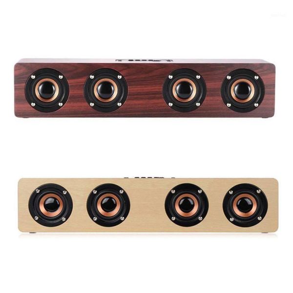 

soundbar super life portable retro wooden voice box hifi subwoofer for mobile pc lap bg1