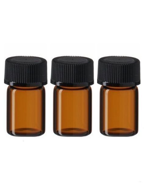 

fedex)- 500/lot m 3ml mini glass bottle, 3cc amber sample vial,small essential oil bottle