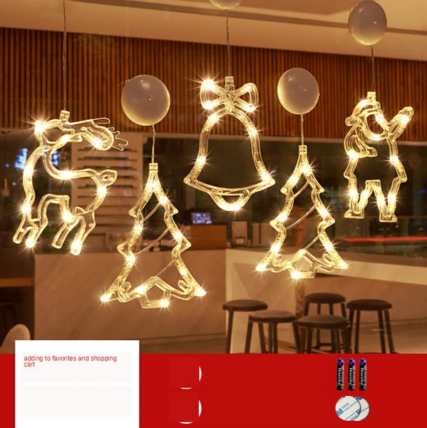 

window ornament scene decorate shop2021 new christmas tree trinket bell pendant