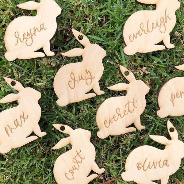 

personalized easter basket tags | name tags | easter basket