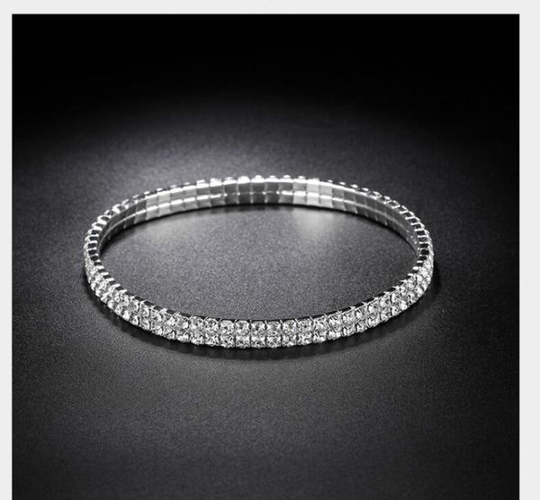 

sparkly crystal rhinestone stretch anklet summer beach barefoot sandal ankle chain anklet foot jewelry bbysli bde_home, Red;blue