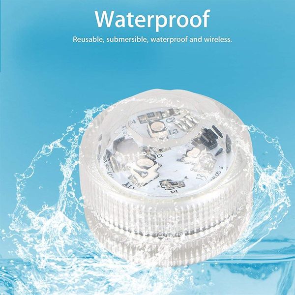 

xsky ip68 водонепроницаемые батарейки led погружного свет многоцветного подводного свет лампа для fish tank пруд wedding party bbydqq
