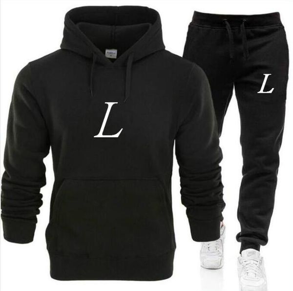 

women sport tracksuits men women two piece clothing set tracksuit patchwork hoodie sweatshirt long pant jogger outfit set female sweat suits, Gray