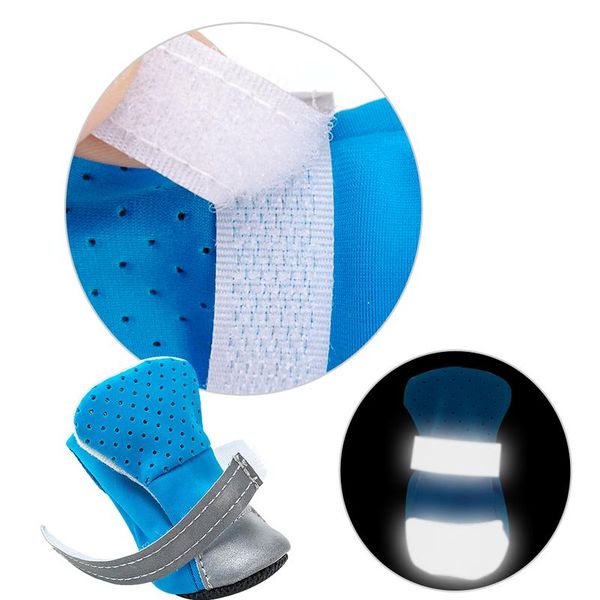 

waterproof dog shoes warm pet winter dogs shoes socks reflective anti-slip rain snow boots booties for small dogs cats c bbygzt