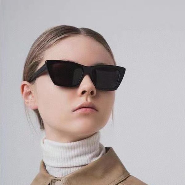 

acetate cat eye sunglass women, White;black