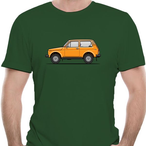 

men tshirt vaz 2121 lada niva 4x4 orange t shirt women t-shirt tees 0198j sport hooded sweatshirt hoodie