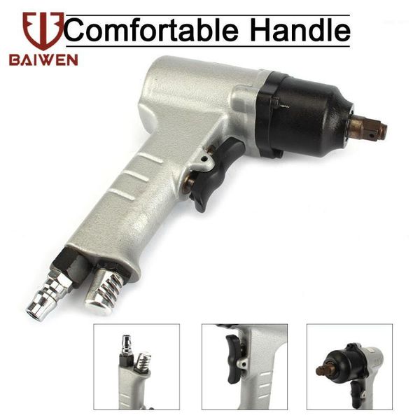 

3/8" drive mini air impact wrench gun type pneumatic spanner large torque 7800rpm auto repairing air tools1