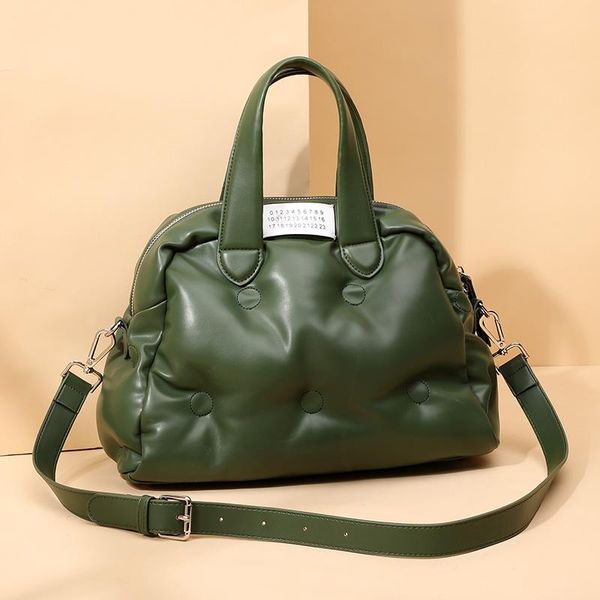 

space cotton pillow bag for women 2020 new fashion cloud handbag large capacity ladies boston bags luxury designer handbags sac