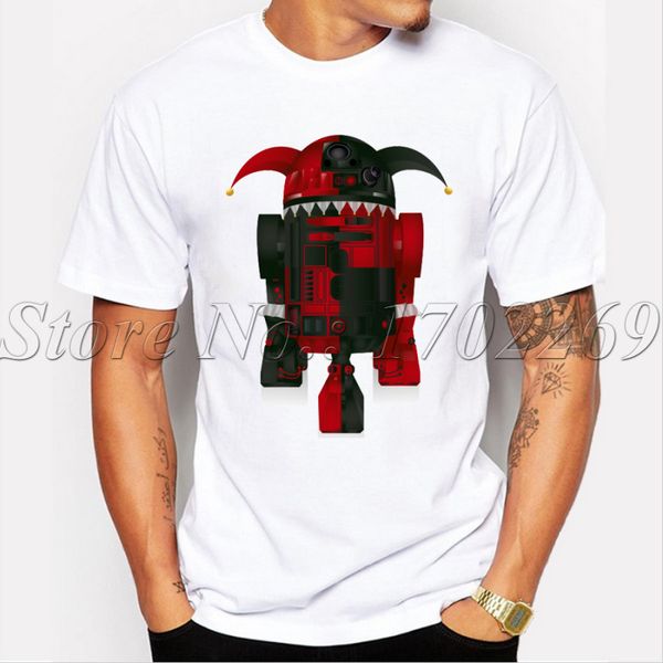 

new fashion customized quinn droid printed male short sleeve casual basic tee batman comic funny sport hooded sweatshirt hoodie t shirt