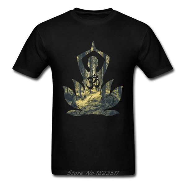 

new arrival print men cotton deep woods duality om bonze meditation hip hop harajuku hoodie designers t shirts sweatshirt